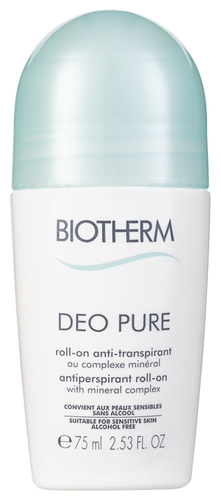 Biotherm Deo Pure Antiperspirant Deodorant Roll-On 75 Ml