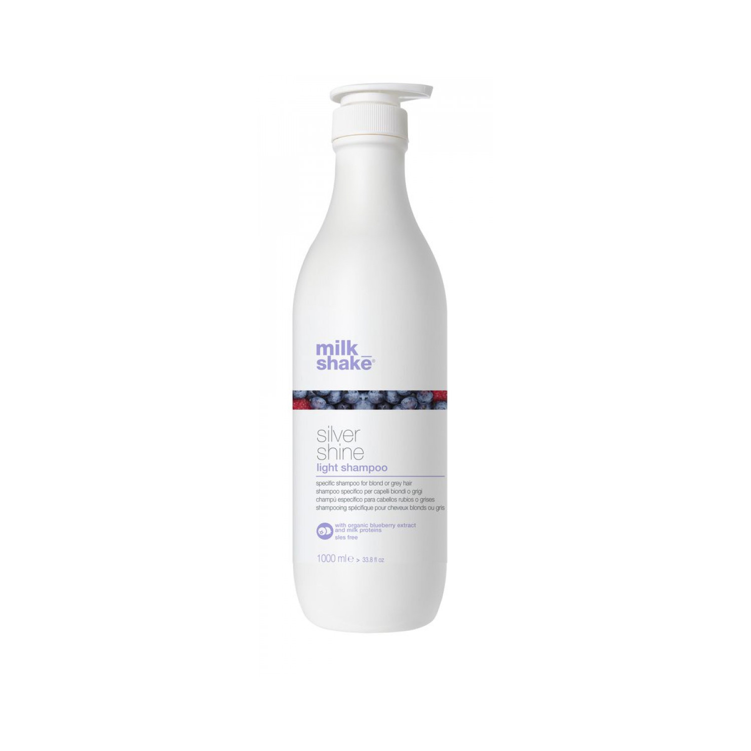 Milk_shake® Silver Shine Shampoo Für Graues Und Blondes Haar Light 1000 Ml - Bild 6