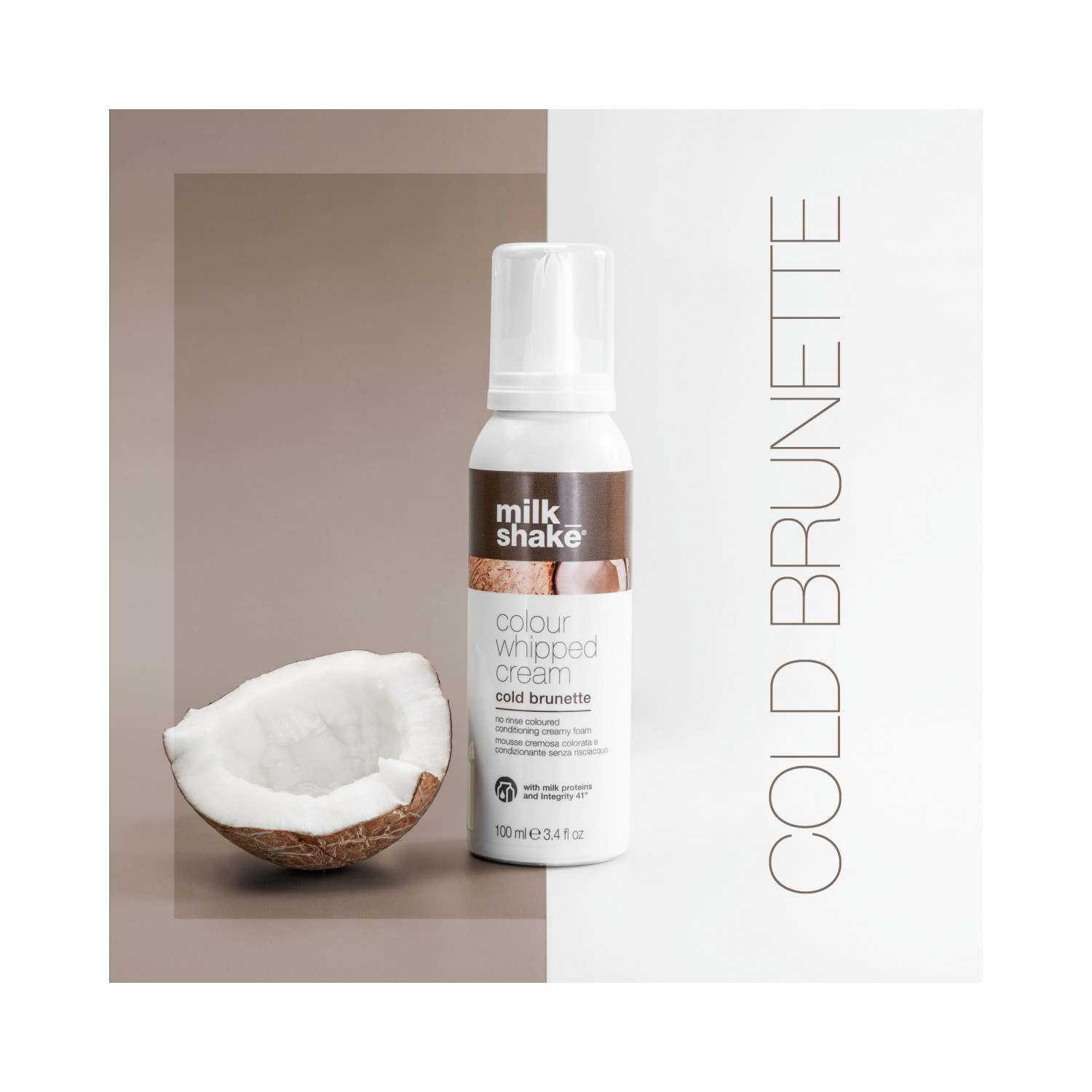 Milk Shake Colour Whipped Cream Cold Brunette 100 ml - Bild 4