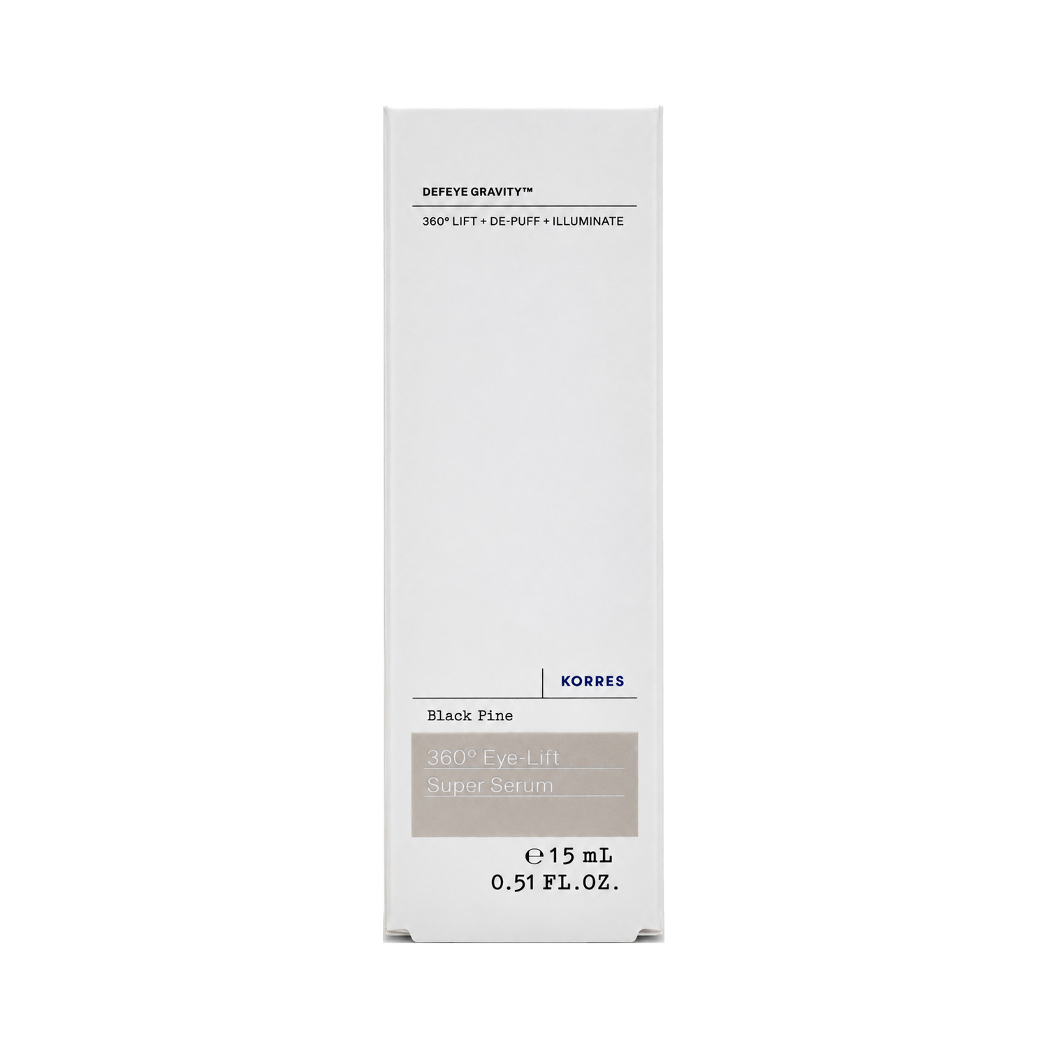 Korres Black Pine 360° Eye-Lift Super Augenserum 15 Ml