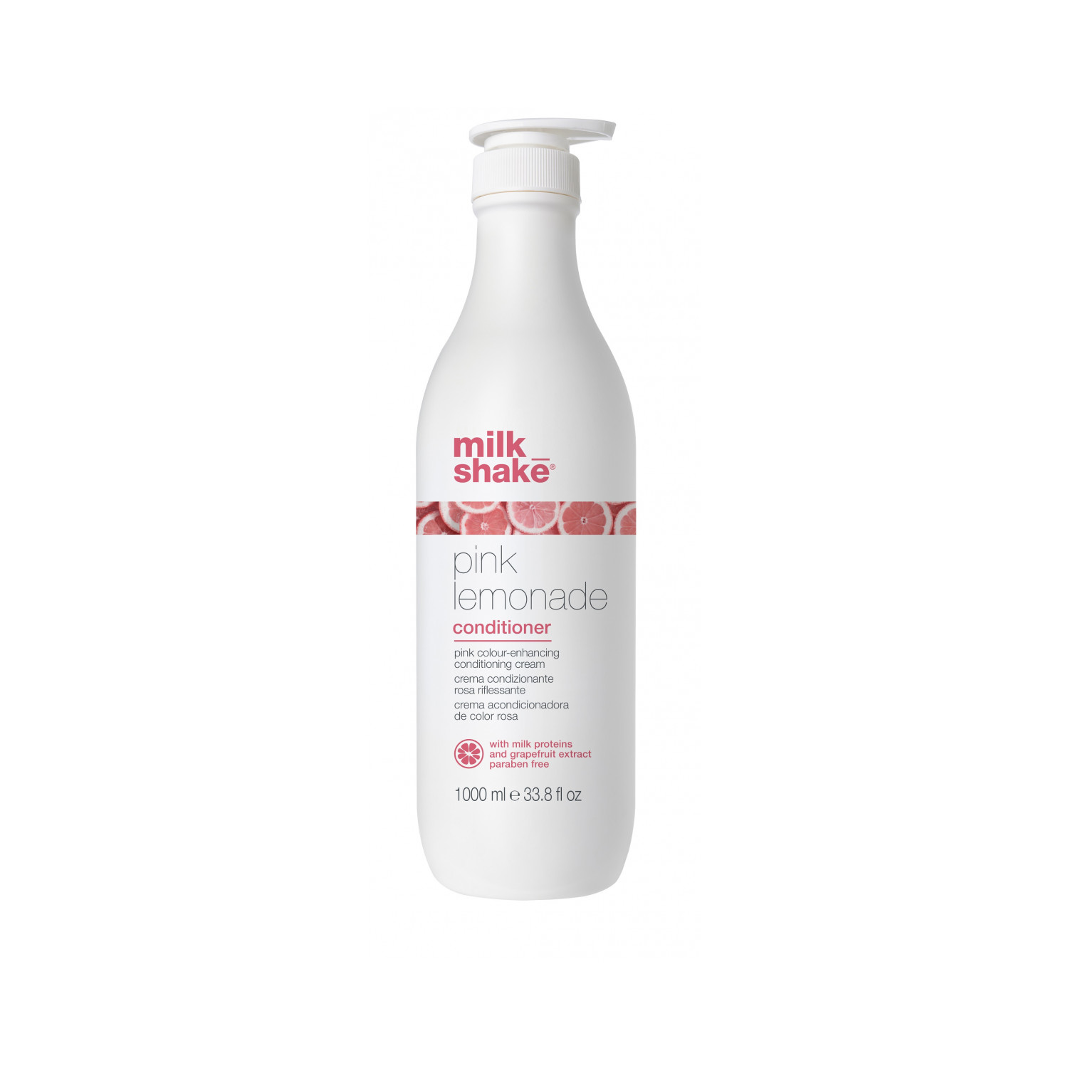 Milk Shake - Pink Lemonade Milk Proteins Hair Colour Conditioner Pink Colouring 1000 ml - Bild 5