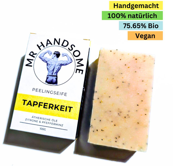 Mr Handsome Tapferkeit Seife 100 g